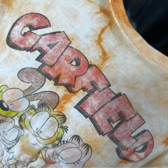 Garfield Graphic Tie Dye T-shirt - Picture 3 of 7